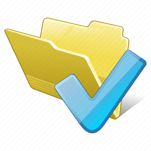 Category, folder, ok, open icon - Download on Iconfinder