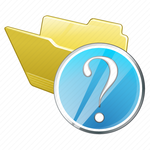 Category, folder, open, question icon - Download on Iconfinder