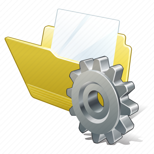 Document, file, folder, settings icon - Download on Iconfinder