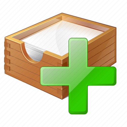 Add, box, documents, office, paper icon - Download on Iconfinder