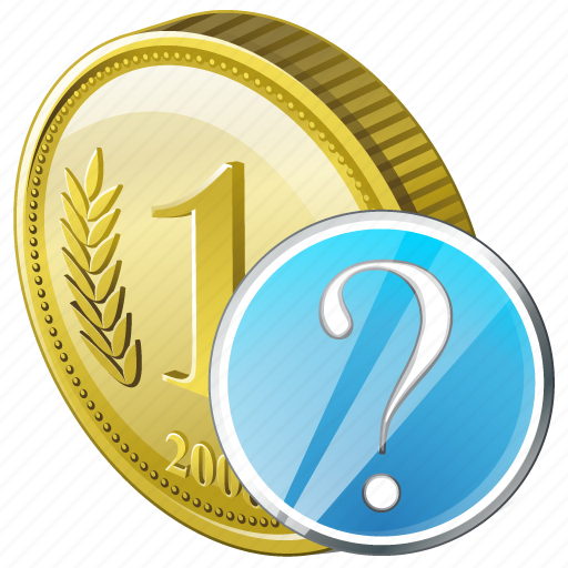Coin, money, payment, question icon - Download on Iconfinder