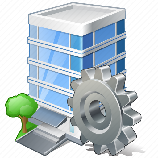 Building, business, house, office, settings icon - Download on Iconfinder