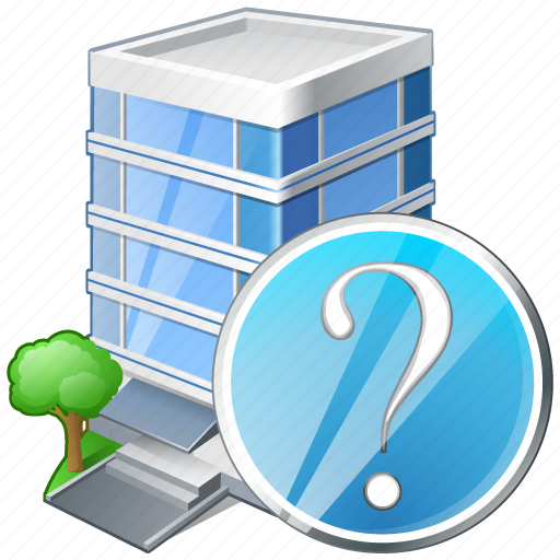 Building, business, house, office, question icon - Download on Iconfinder