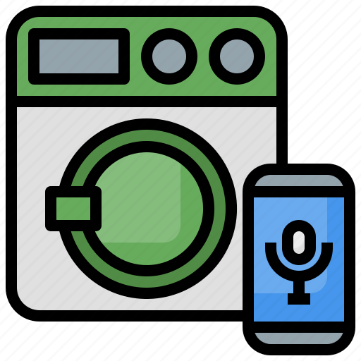 Electronics, home, machine, smart, smartphone, washing icon - Download on Iconfinder