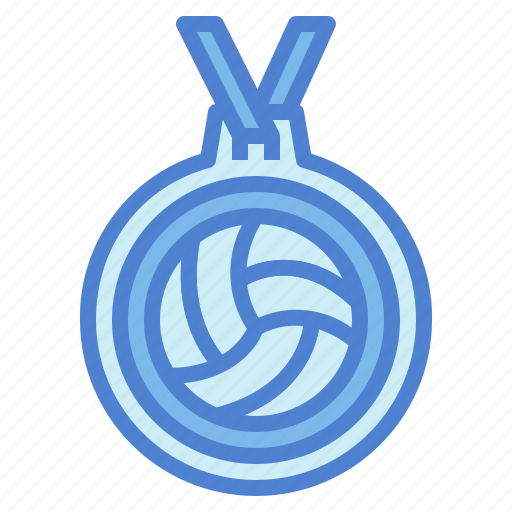 Champion, medal, volleyball, winner icon - Download on Iconfinder
