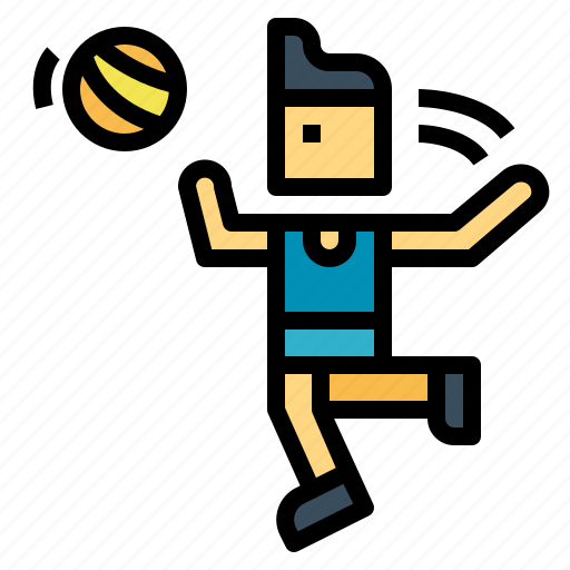 Competition, people, sports, volleyball icon - Download on Iconfinder