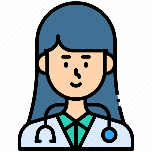 Doctor, user, avatar, profesions and jobs, woman icon - Download on Iconfinder