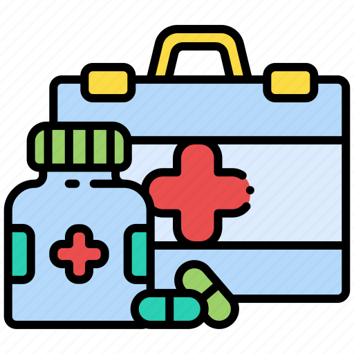 First aid, medicine, medical care, first aid kit, drug icon - Download on Iconfinder
