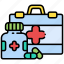 first aid, medicine, medical care, first aid kit, drug 