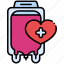 blood donation, blood bag, love, transfusion, donation 