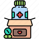 medicine, medicine and health, box, drug, shipping