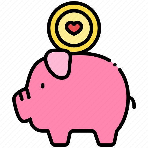 Piggy bank, saving, money, save, fundraising icon - Download on Iconfinder