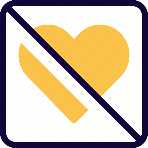 Heart, crossed, vote, poll icon - Download on Iconfinder