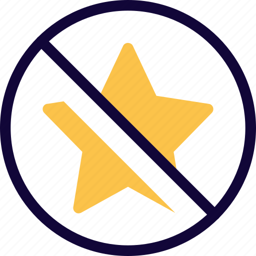 Star, crossed, vote, poll icon - Download on Iconfinder
