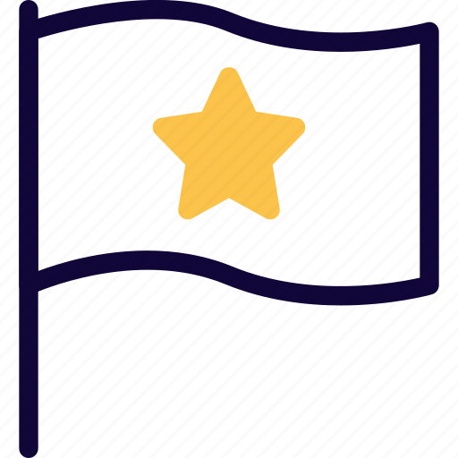 Star, flag, vote, poll icon - Download on Iconfinder