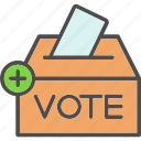 amenities, ballot, box, city, council, vote, voting
