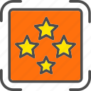 four, hotel, rating, star, stars