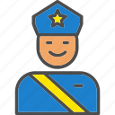 police, guard, person, protection