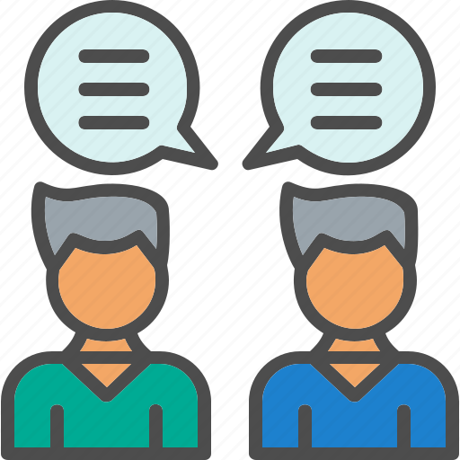 Speaking, people, opinion, meeting, talking icon - Download on Iconfinder