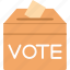 ballot, box, petition, vote, voting 