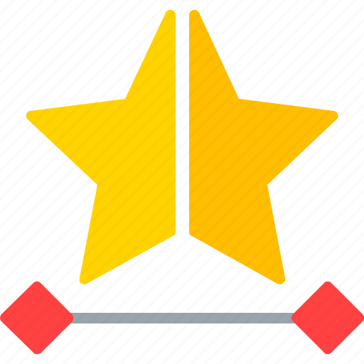 Half, rating, star icon - Download on Iconfinder