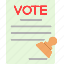 postage, stamp, paper, vote, casting, voting