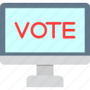 vote, led, lcd, online, voting