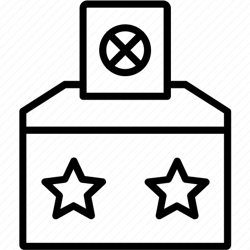 Ballot, box, democracy, political, vote icon - Download on Iconfinder
