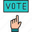 vote, favorite, hand, like, thumb, thumbs, up 