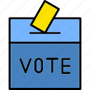 voting, box, ballot, elect, election, presidential, vote