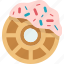 wonuts, waffle, donut, food, baking 
