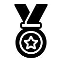 medal, stars, best, winner, gold