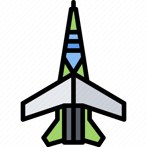 Airplane, plane, war, military, battle icon - Download on Iconfinder