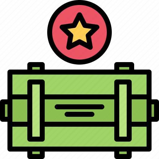 Box, ammunition, star, war, military, battle icon - Download on Iconfinder