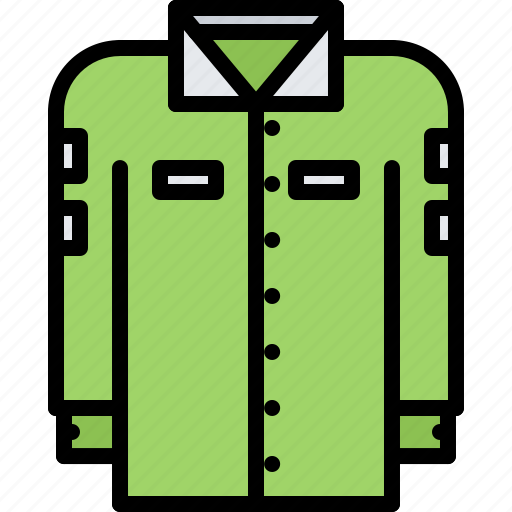 Jacket, uniform, war, military, battle icon - Download on Iconfinder