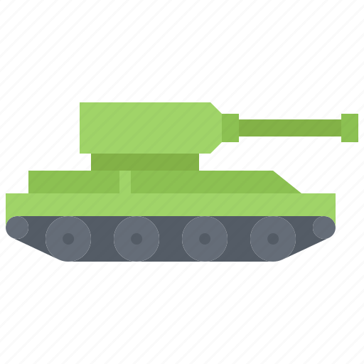 Tank, gun, transport, war, military, battle icon - Download on Iconfinder