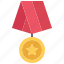 medal, star, war, military, battle 
