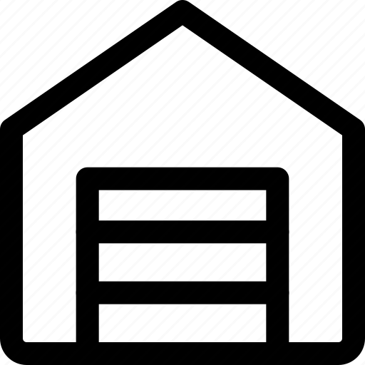 Warehouse, delivery, shutter, garage icon - Download on Iconfinder
