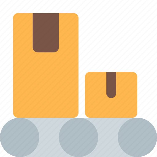Conveyor, delivery, warehouse, package icon - Download on Iconfinder