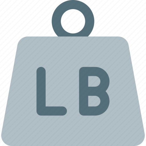 Lb, weight, delivery, measure icon - Download on Iconfinder