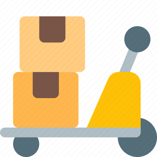 Waggon, boxes, delivery, warehouse icon - Download on Iconfinder