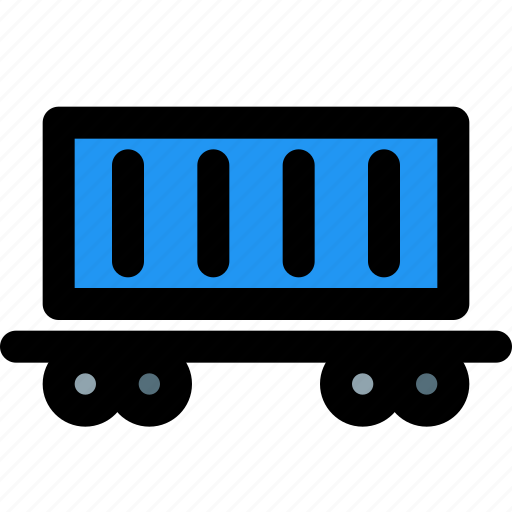 Container, train, delivery, warehouse icon - Download on Iconfinder