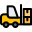 forklift, boxes, delivery, warehouse 