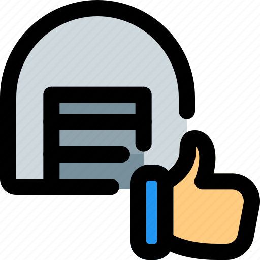 Storage, delivery, warehouse, thumbs up icon - Download on Iconfinder