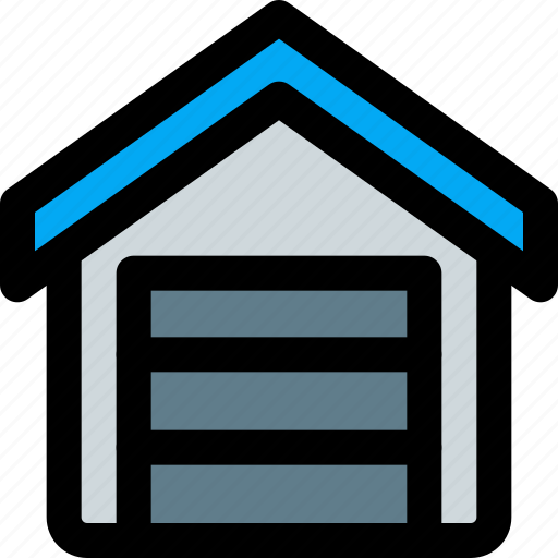 Warehouse, house, delivery, shutter icon - Download on Iconfinder