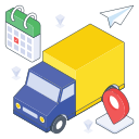 delivery schedule, schedule, cartoon, delivery, shopping
