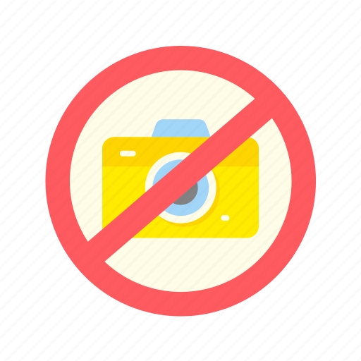 - no pictures, not-allowed, no camera, no picture taking, no cameras, forbidden, prohibited icon - Download on Iconfinder