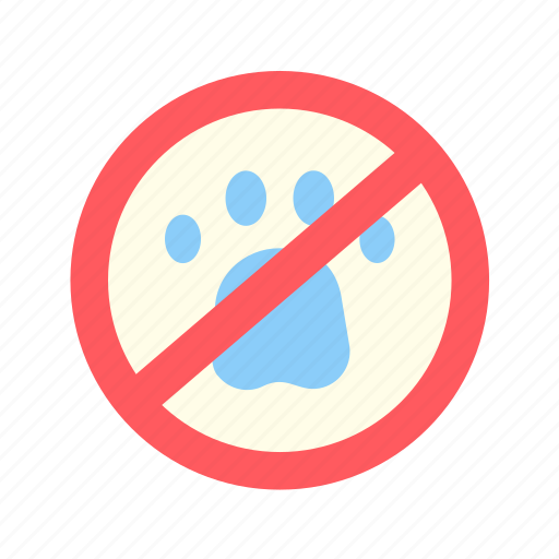 - no pets, forbidden, dog, prohibited, prohibition, pet, no icon - Download on Iconfinder