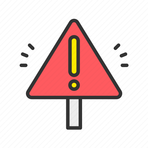 - warning, alert, error, alarm, notification, danger, sign icon - Download on Iconfinder