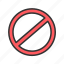 - prohibited, forbidden, prohibition, stop, no, ban, block, sign 